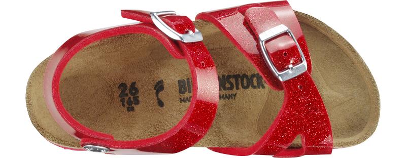 Birkenstock Birko-flor Narrow Rio Børn Rød | DK 130DFM